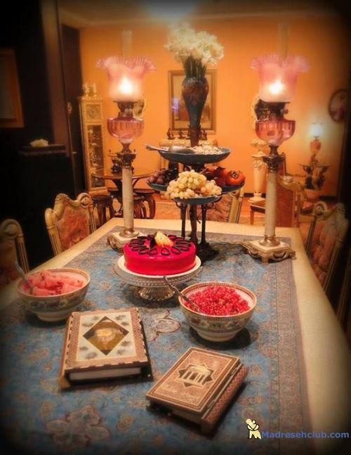 سفره شب یلدا